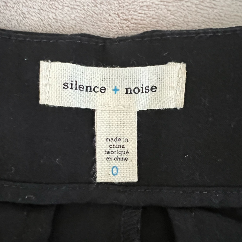 Silence + Noise High Waist Black Shorts - Picture 5 of 6